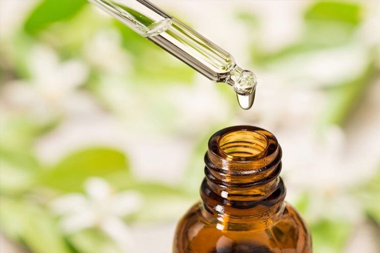 Acid liquid drug for chemical removal of papillomas